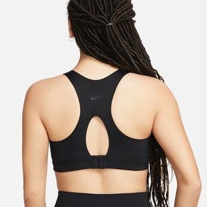 NWT Nike Women's Dri-FIT Alpha High-Support Padded Zip-Front Sports Bra